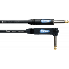 Cordial Câble guitare jack 1,5m droit/coudé - Vue 1