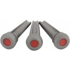 C.F. Martin & Co Set de chevilles Liquid Metal Turk Em, point Rouge - Vue 1