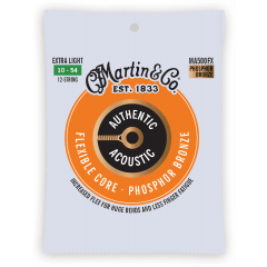 C.F. Martin & Co Phosphor Bronze 12 cordes Extra Light - Vue 1