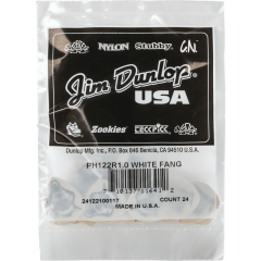 Dunlop White Fang 1,00mm sachet de 24 - Vue 1