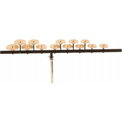Sabian Set de Crotales Aigues avec mounting Bar et Stand - Vue 1