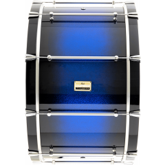 Pearl Grosse Caisse Pipe Band 28x14" Ultra Blue Fade - Vue 1