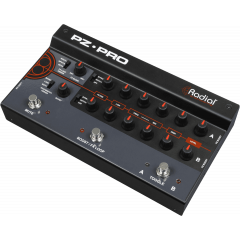 Radial PZ-Pro - préampli / DI instrument acoustique 2 voies + micro 48V - Vue 1