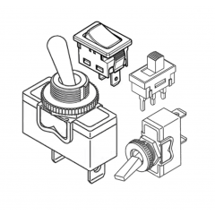 Q-SYS Switch Power 125VAC 20A - Vue 1