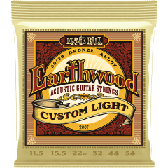Ernie Ball Earthwood 80/20 bronze custom light 11,5-54 - Vue 1
