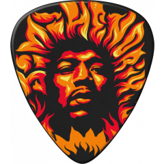 Dunlop Sachet de 36 médiators Jimy Hendrix Fire  - Vue 1