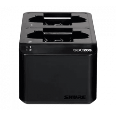 Shure chargeur 2 baies pour SLXD1, SLXD2 et SB903 - Vue 1
