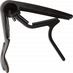 Dunlop Capodastre Trigger folk, plat Noir  - Vue 1