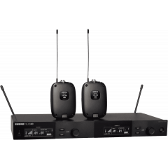 Shure Système double pocket - Bande L56 - 650 - 694 MHz - Vue 1
