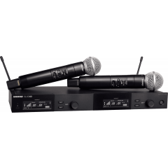 Shure Système double main SM58 - Bande L56 - 650-694 MHz - Vue 1