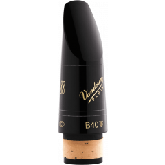 Vandoren Bec clarinette Sib ébonite B40 Lyre Série 13 Profil 88 - Vue 1