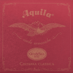 Aquila 73C Gut & Silk 800 Jeu Guitare Romantique XIXe - Vue 1