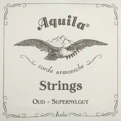 Aquila 74O Supernylgut Jeu Oud, Accord irakien, ff-cc-gg-dd-AA-F - Vue 1