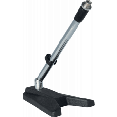 Quiklok A/114CH pied court embase triangle - chrome - Vue 1