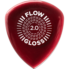 Dunlop Flow Gloss 2 mm, sachet de 12 - Vue 1