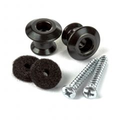 Dunlop Straplok Dual Design, black (set de 2) - Vue 1