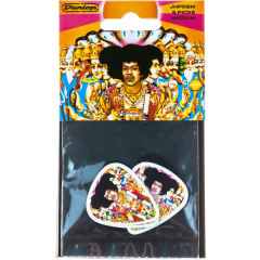 Dunlop Jimi Hendrix Bold as love medium player's pack de 6 - Vue 1