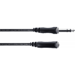 Cordial Câble audio stéréo jack mâle / femelle 3 m - Vue 1