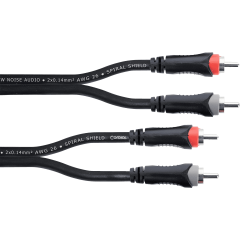 Cordial Câble audio double Rca / Rca 3 m - Vue 1