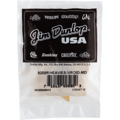 Dunlop Sachet de 12, ivoire, médium - Vue 1