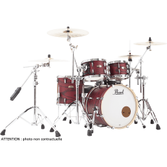 Pearl Session Studio Select fusion 20" Scarlet Ash - Vue 1