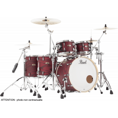 Pearl Session Studio Select rock 22" 5 fûts Scarlet Ash - Vue 1