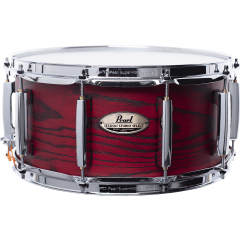 Pearl Caisse claire Session Studio Select 14 x 6.5" Scarlet Ash - Vue 1