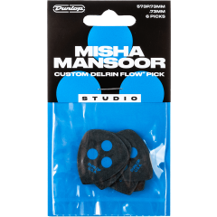 Dunlop Misha Mansoor Delrin Flow 0,73 mm, sachet de 6 médiators - Vue 1
