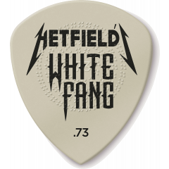 Dunlop White Fang 0.73mm, Player’s Pack de 6 médiators - Vue 1