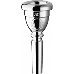 Denis Wick Embouchure Cornet Ultra plaquée argent 3C - Vue 1