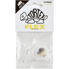 Dunlop Tortex Flex Jazz III 0,73mm sachet de 12 médiators - Vue 1