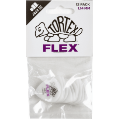 Dunlop Tortex Flex Jazz III 1,14mm sachet de 12 médiators - Vue 1