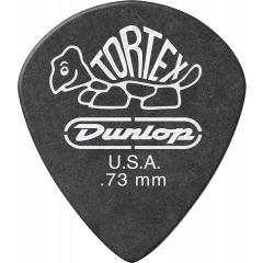 Dunlop Tortex Pitch Black Jazz III 0,73mm sachet de 72 médiators - Vue 1
