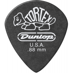 Dunlop Tortex Pitch Black Jazz III 0,88mm sachet de 72 médiators - Vue 1