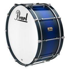 Pearl Grosse caisse pipe band 28x16" Ultra Blue Fade - Vue 1