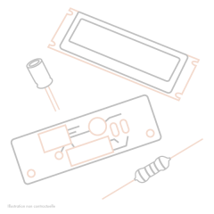Korg Bloc de 4 boutons inférieurs droit (Pièce No 10)  - Vue 1