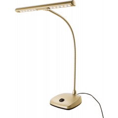 K&M Lampe piano Led secteur dorée - Vue 1