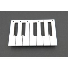Novation Bloc de 7 touches blanches : launchkey mini mk3 keyboard - Vue 1