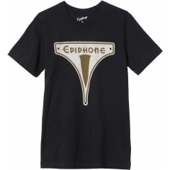 Gibson Accessories T-shirt Epiphone Vintage Badge Tee noir - Taille M - Vue 1