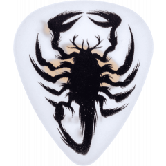 Dunlop Dirty Donny II, sachet de 36, Scorpio Cobra, white 1.00 mm - Vue 1