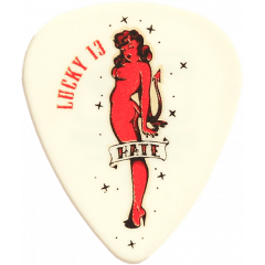 Dunlop Lucky 13 Series II, sachet de 36 #8 Hate Girl, black, 1.00 mm - Vue 1