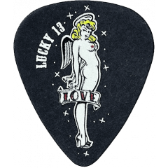 Dunlop Lucky 13 Series II, sachet de 36 #9 Love Girl, black, 0.60 mm - Vue 1