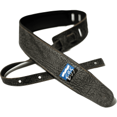 EBS Sangle Cuir Relic Faded Black - Vue 1