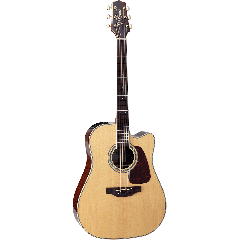 Takamine GD90 Dreadnought Cutaway Electro Palissandre de Madagascar Natural - Vue 1