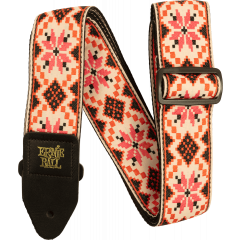 Ernie Ball Sangle Jacquard Cinnamon Needlepoint - Vue 1