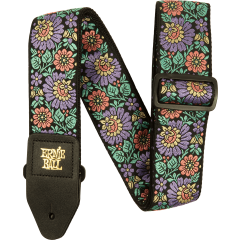 Ernie Ball Sangle Jacquard Evening Bloom - Vue 1