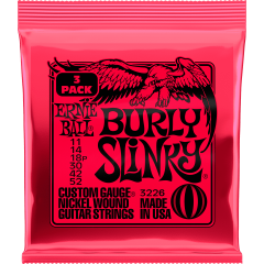 Ernie Ball Cordes Burly Slinky 11-52 - pack de 3 - Vue 1