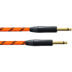 Cordial Câble guitare jack édition Blacklight 3 m orange - Vue 1