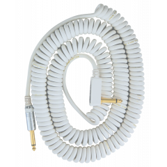 Vox VCC90 Câble Jack Spirale Blanc - Vue 1
