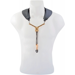 BG Cordon Yoke Zen pour saxo - Mousqueton métal - Vue 1